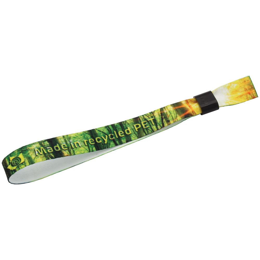 Recycled PET Event Wristband (Dye Sublimation Print) Recycled PET Event Wristband (Dye Sublimation Print)